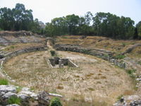 The Roman amphitheatre